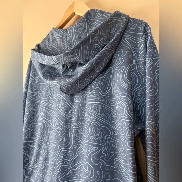 Waggle Unisex Zip Hoodie- 'Loon Lake' - Medium - Picture 7 of 7